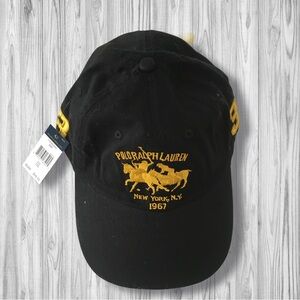 Polo Ralph Lauren Black and Yellow Cap